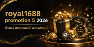 royal promotion เว็บตรง ฝากถอนออโต้ สมัครฟรีรับโบ